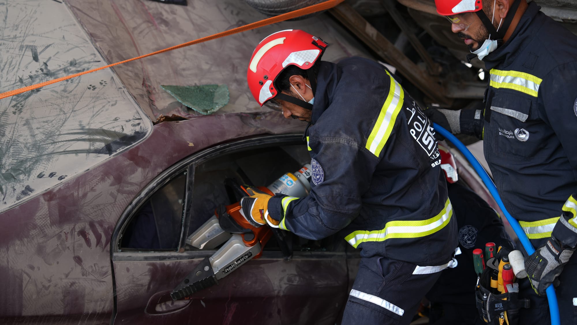 The missions were led by the General Department of Transport and Rescue as part of an integrated system aimed at strengthening public safety and ensuring swift intervention in urgent situations. 