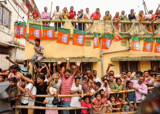 In West Bengal, the BJP appeared poised for a major breakthrough.