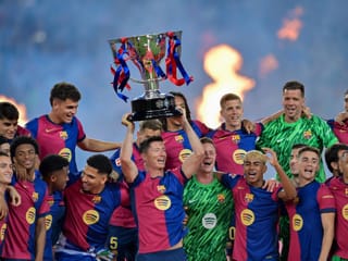 Barcelona look set to win La Liga in legendary El Clasico 