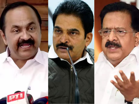 VD Satheesan, KC Venugopal and Ramesh Chennithala: Choosing the next chief minister will set the tone for governance and internal cohesion over the next five years in Kerala.