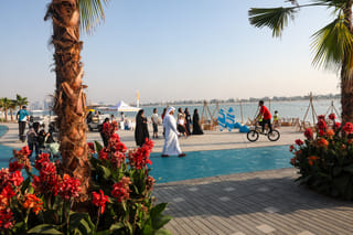 Newly opened Khor Al Mamzar Beach is among the public beaches designated for families during this Eid Al Adha. 