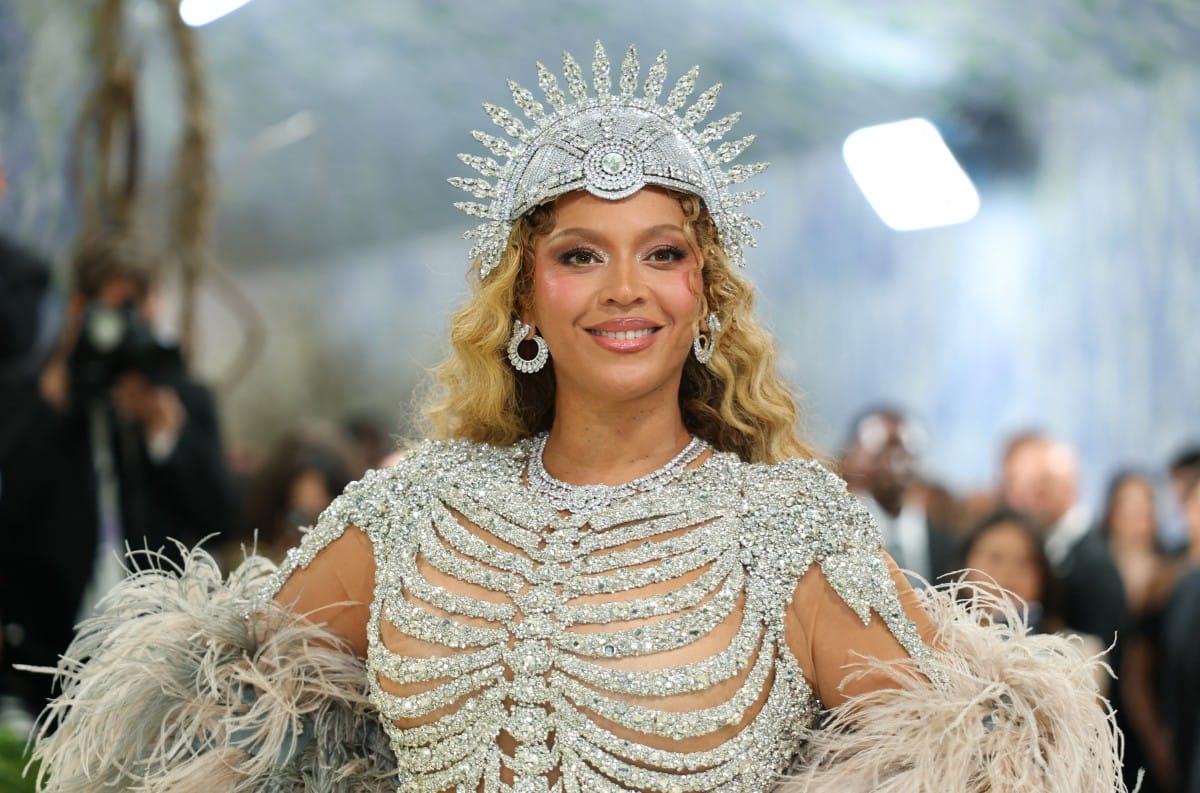 US musician Beyonce arrives for the 2026 Met Gala celebrating "Costume Art" at the Metropolitan Museum of Art, in New York, on May 4, 2026.