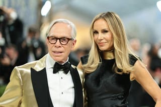 Tommy Hilfiger and Dee Ocleppo Hilfiger attend the 2026 Met Gala celebrating "Costume Art" at the Metropolitan Museum of Art on May 04, 2026 in New York City.