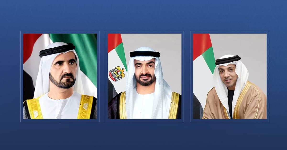 UAE leadership offers condolences to Kuwait on passing of Sheikh Abdullah