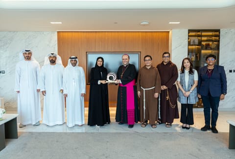 CDA hosts Bishop Paolo Martinelli, underscores Dubai’s model of coexistence, community safety