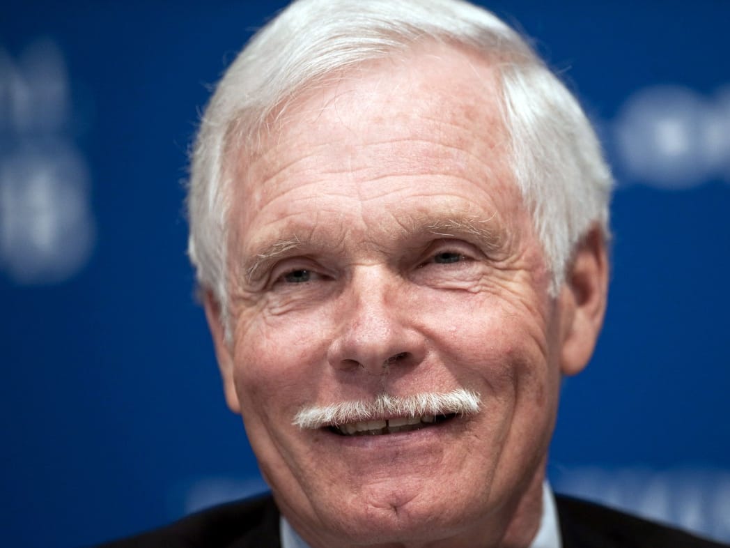 CNN founder and Ted Turner 