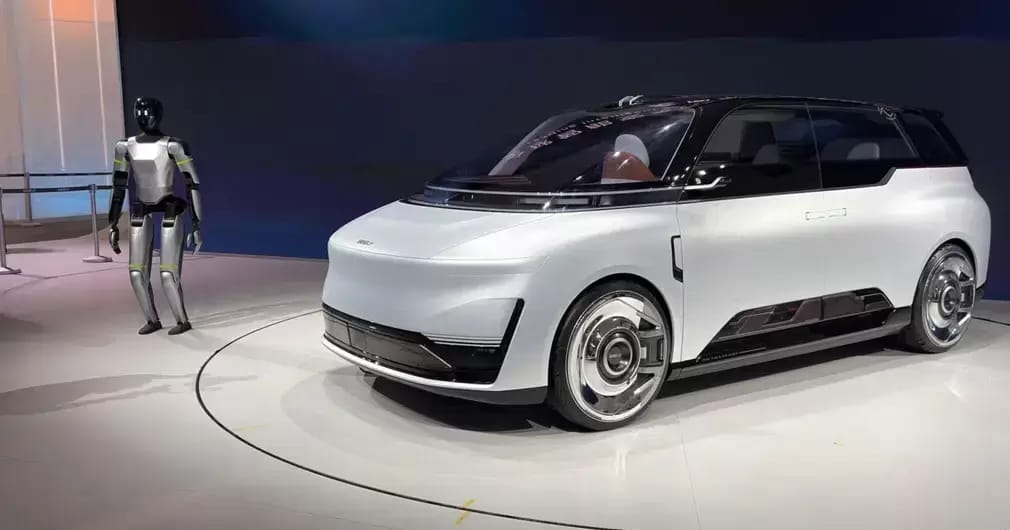 Geely at Auto Show: Robotaxis, AI hybrids, and a brand that means business in the Middle East