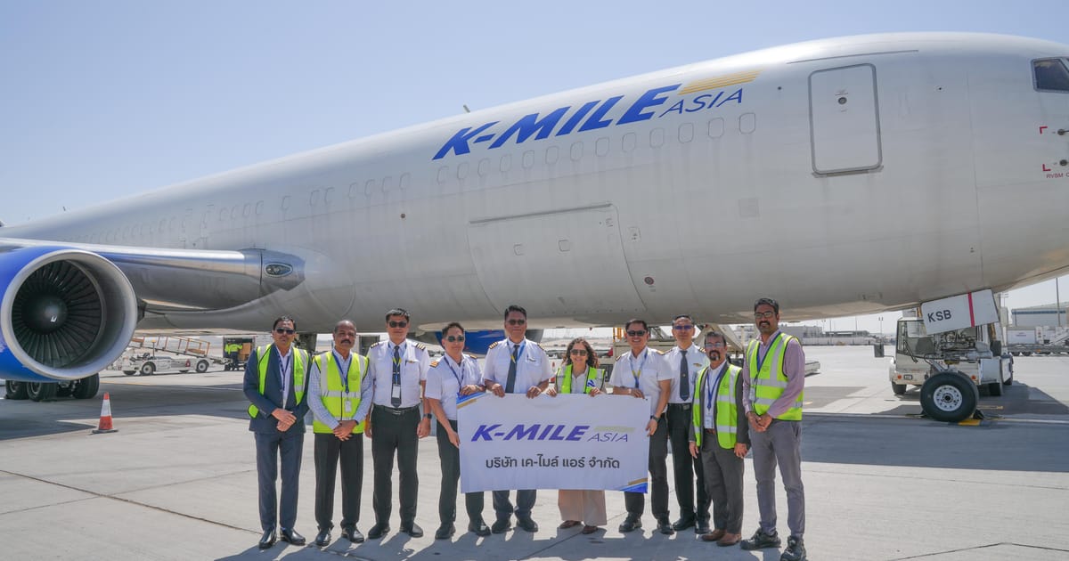 Abu Dhabi Airports welcomes first direct cargo link to Northern Thailand with K-Mile Air as freighter network hits 36 destinations