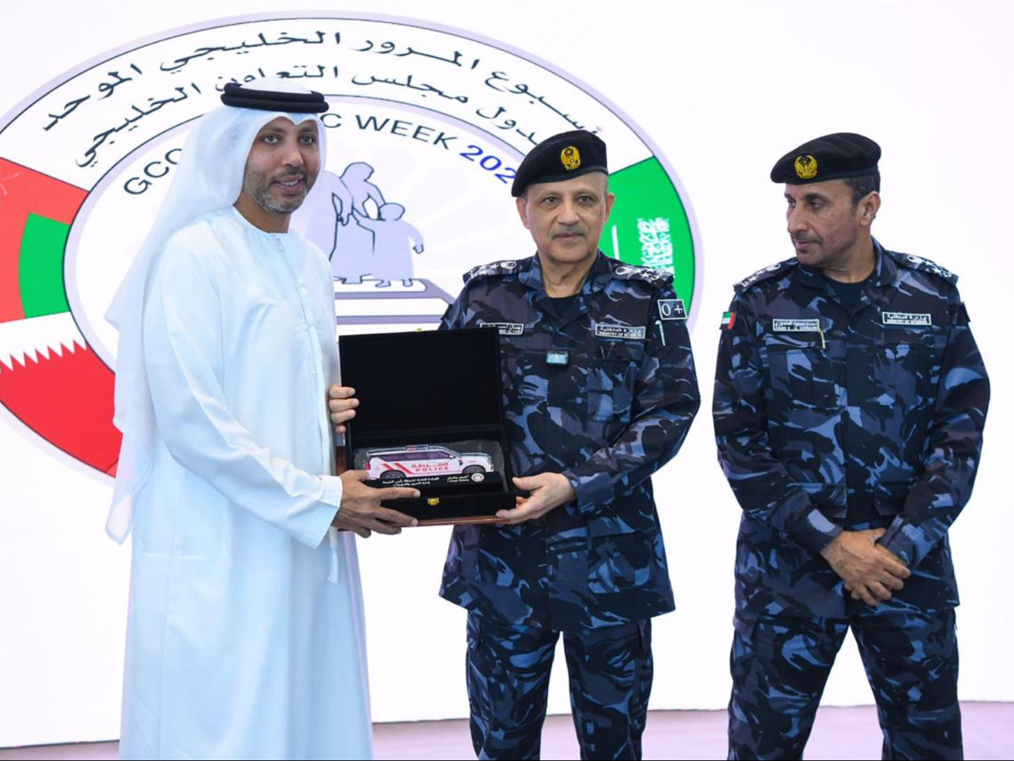 Brigadier Jamal Al Tair launches the ‘Cross Safely’ campaign in Ras Al Khaimah