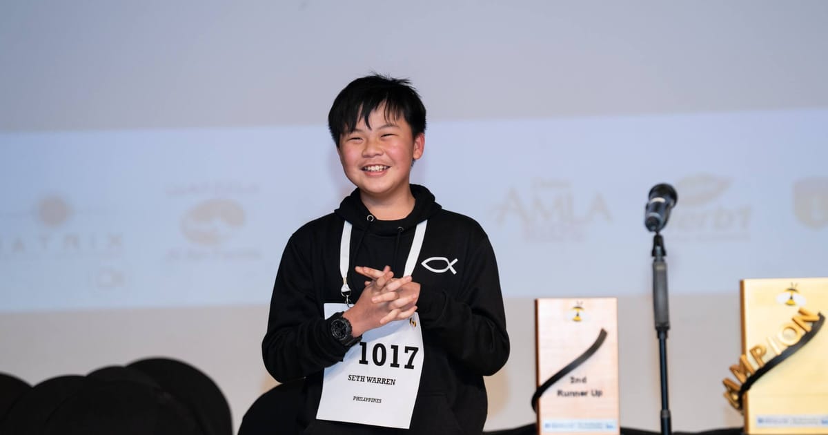From the UAE to the US: 12-year-old spelling champion chases global dream