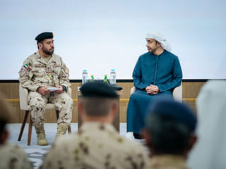 Sheikh Abdullah commended institution’s role in strengthening UAE defence capabilities and preparing national cadres for future challenges.