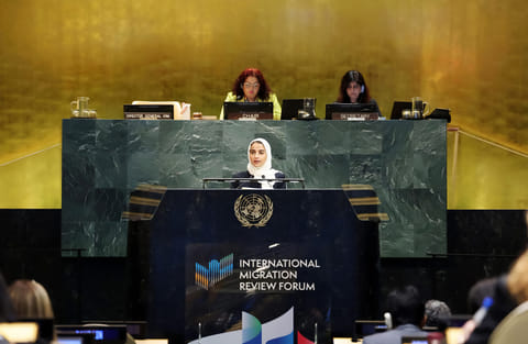 UAE delegation stressed balanced approach to labour mobility, rights protection and global partnerships.
