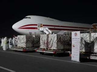 Humaid Air Bridge delivers food parcels to more than 150,000 Palestinians