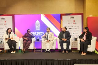 From left to right: Dr. Bindu Nair, Tariro Masukume, Huzefa Hydrie, Sanjay Sagar, and Puja Kewalramani