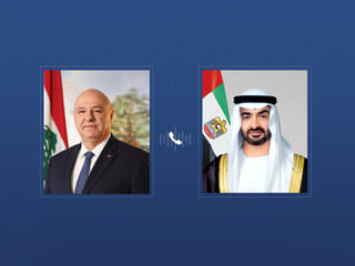 UAE and Lebanese presidents discuss regional stability