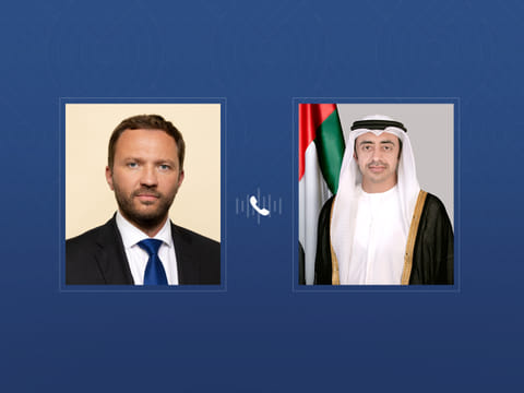 Abdullah bin Zayed, Estonian FM discuss bilateral relations, regional developments over phone