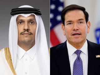 Qatari Prime Minister and Minister of Foreign Affairs Sheikh Mohammed bin Abdulrahman bin Jassim Al-Thani met Sunday with US Secretary of State Marco Rubio and Steve Witkoff, US Special Envoy to the Middle East.
