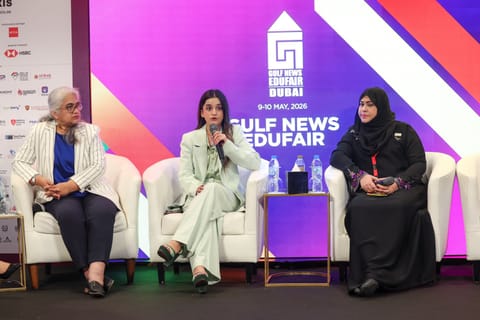 From left to right: Dr. Anita Patankar, Aishwaraya Bakshi, and Humera Khan