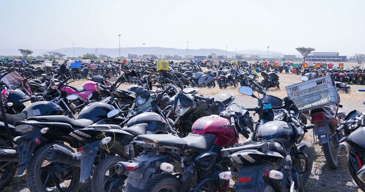 Ras Al Khaimah Police seize 170 motorcycles in safety crackdown