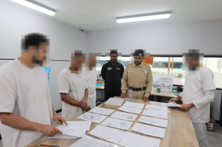 Dubai Police inmates take part in vocational and rehabilitation training programmes