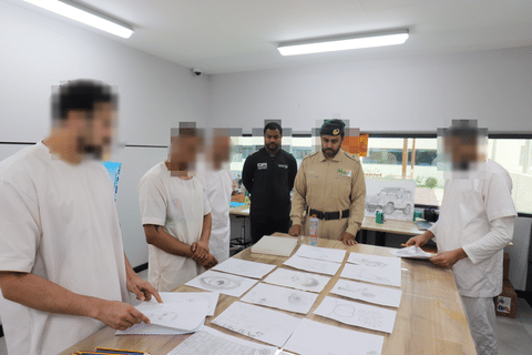 Dubai Police inmates take part in vocational and rehabilitation training programmes