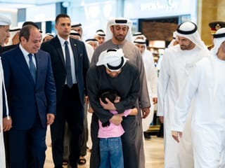 Gargash said Sheikh Mohamed bin Zayed was among the region’s most prominent leaders who “lead from the field."