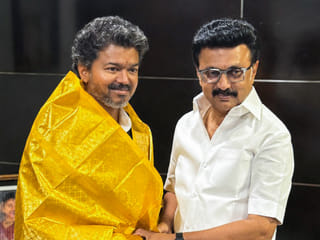 Tamil Nadu CM Vijay meets MK Stalin