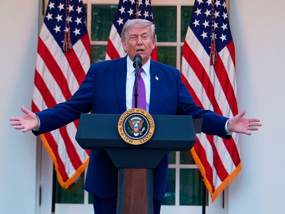 US President Donald Trump