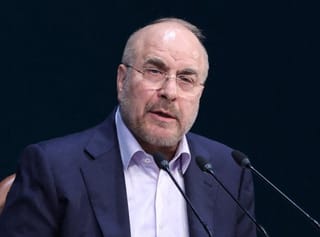 Iran’s Parliament Speaker Mohammed Bagher Ghalibaf 