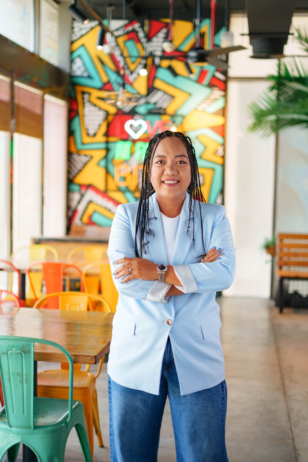 Dubai-based Filipina entrepreneur Lourds Adalia-Evertse