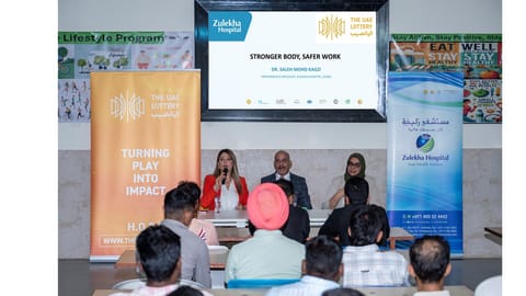 From left to right: Suzan Kazzi, Dr. Saleh Kagzi, and Sameena Khanam