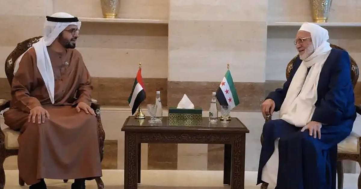 UAE, Syrian religious authorities hold talks in Damascus to promote moderate fatwas, unity