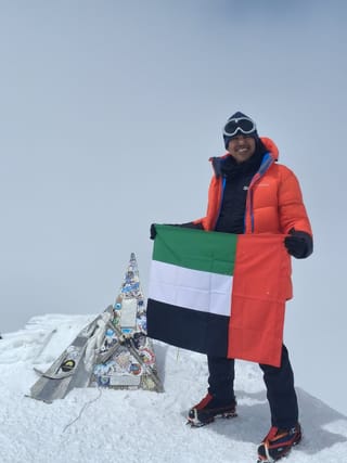 "UAE is my home and I carried that message to the top of Europe," said Siyad Moideenkutty.