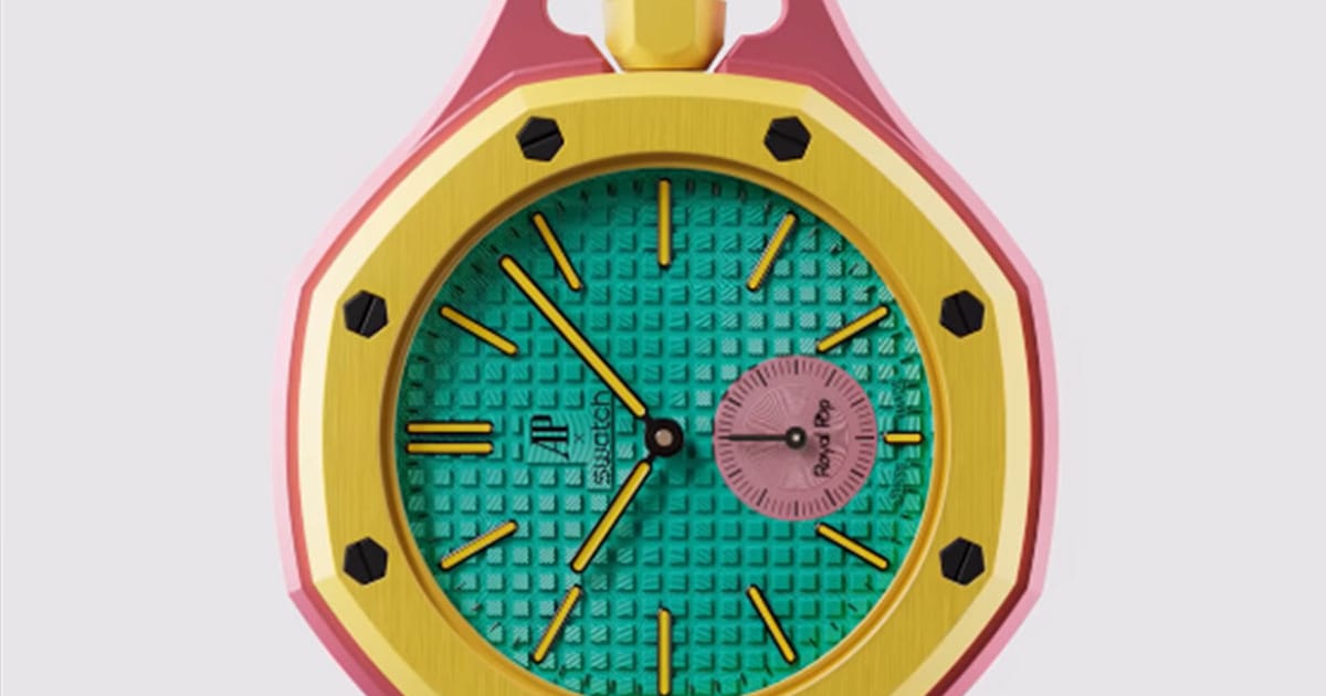 Audemars Piguet x Swatch ‘Royal Pop’ unveiled: A pop art spin on the iconic Royal Oak