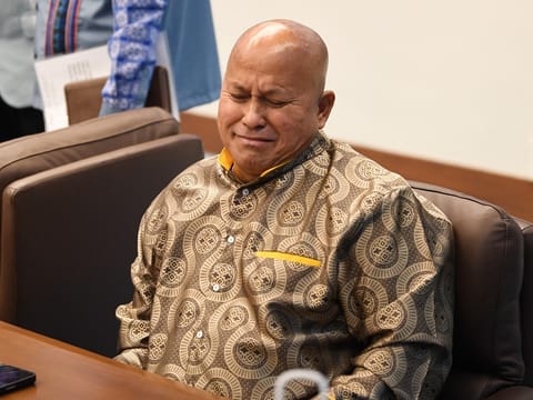 Philippine Senator Ronald dela Rosa  