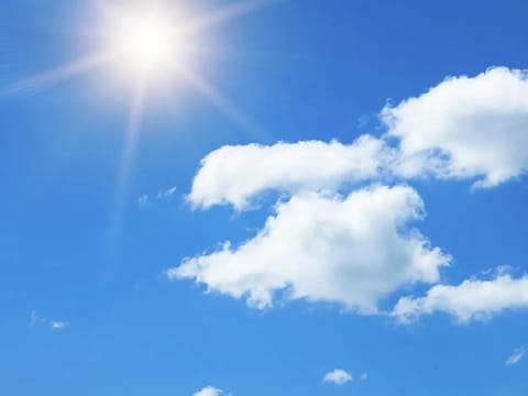 Friday’s weather will be fair in general, with light to moderate northwesterly to southwesterly winds becoming active at times. 