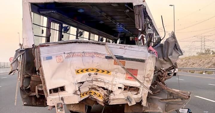 One dead, 19 injured in Dubai road accident