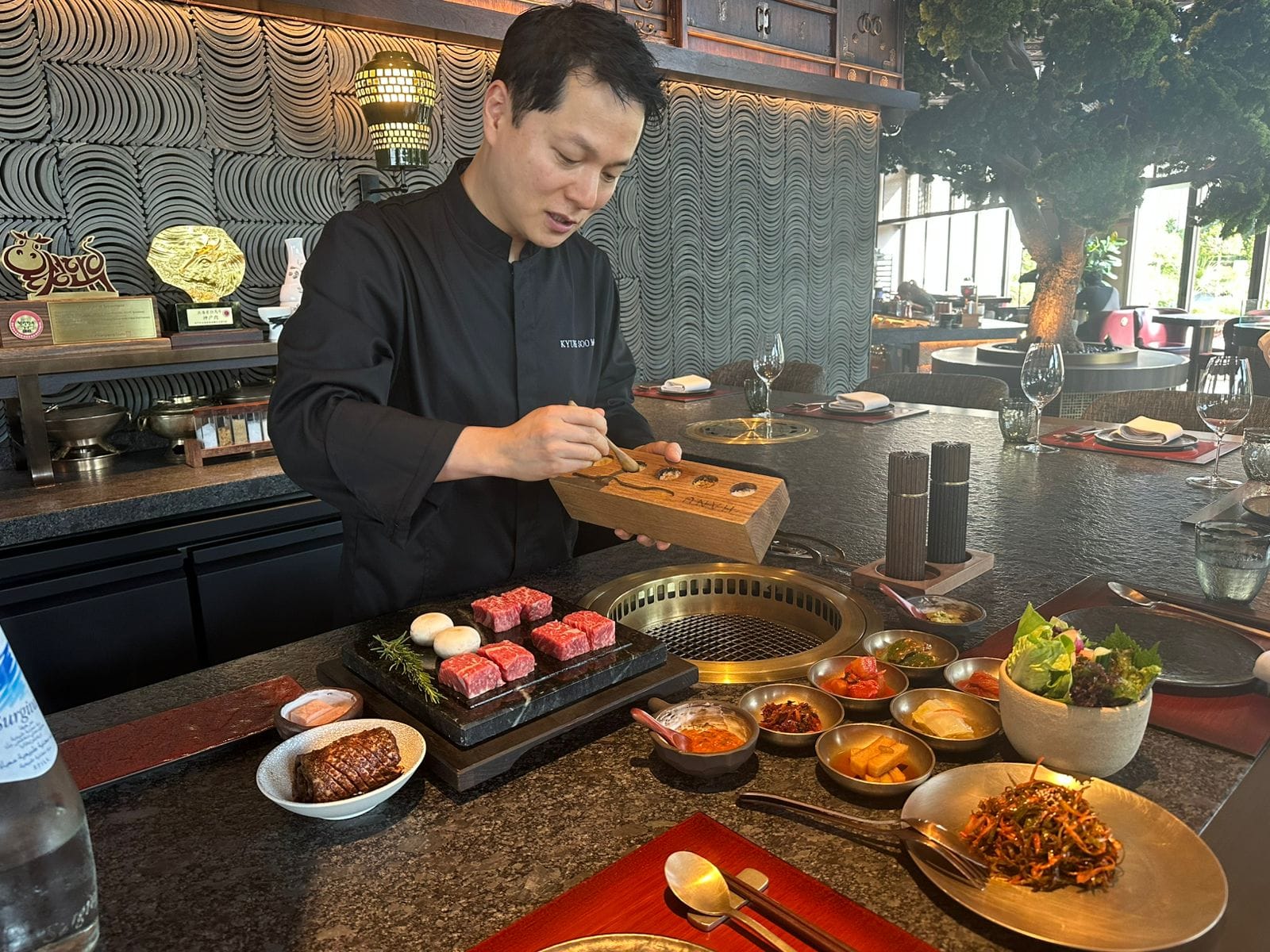 Over sizzling barbecue, Chef Moon shares stories behind HANU and Korean cuisine