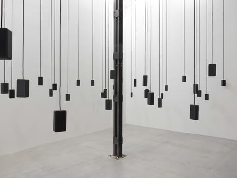 2026.Washwasha.Taus Makhacheva. Dear R…L.. (Speakers). Image courtesy of National-Pavilion UAE – La Biennale di Venezia. 