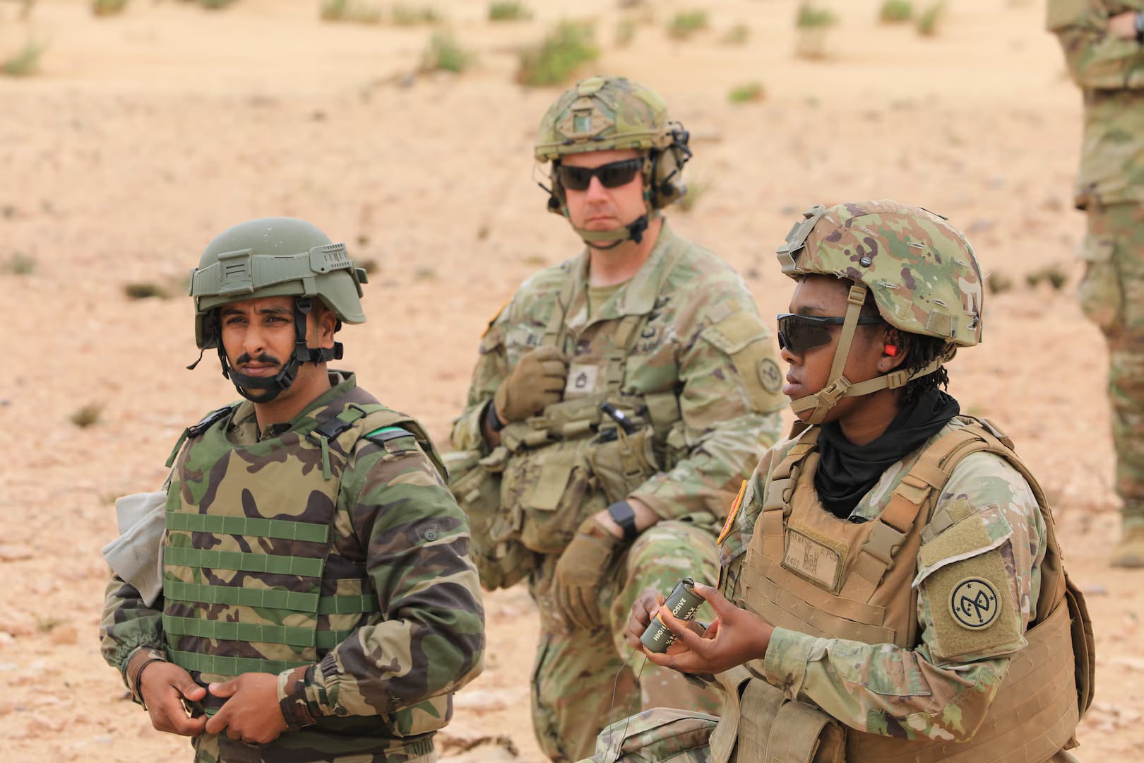 Led by the US Army Southern European Task Force, Africa (SETAF-AF), exercises took  place in Morocco. The exercise focused on field training, rapid deployment, and joint operation exercises (JOAX).