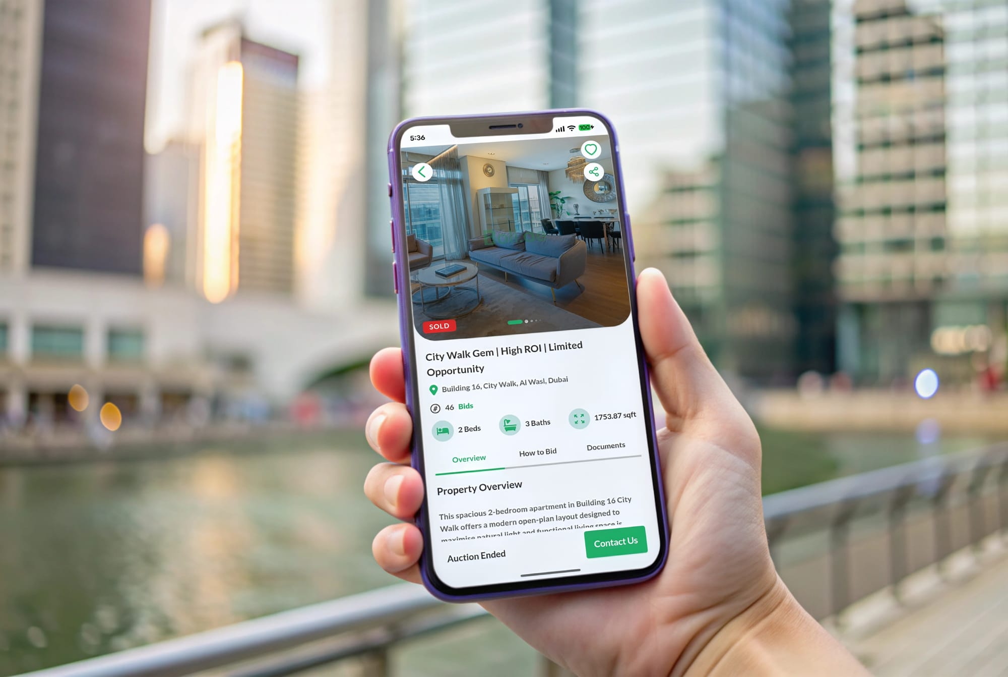Boli.ae hosts UAE’s inaugural entirely digital property auction, selling City Walk asset in just 7 days.