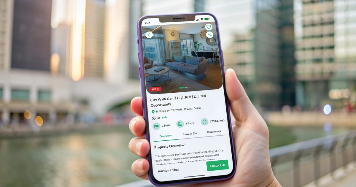 Boli.ae conducts UAE’s first fully digital property auction, closing City Walk asset within 7 days