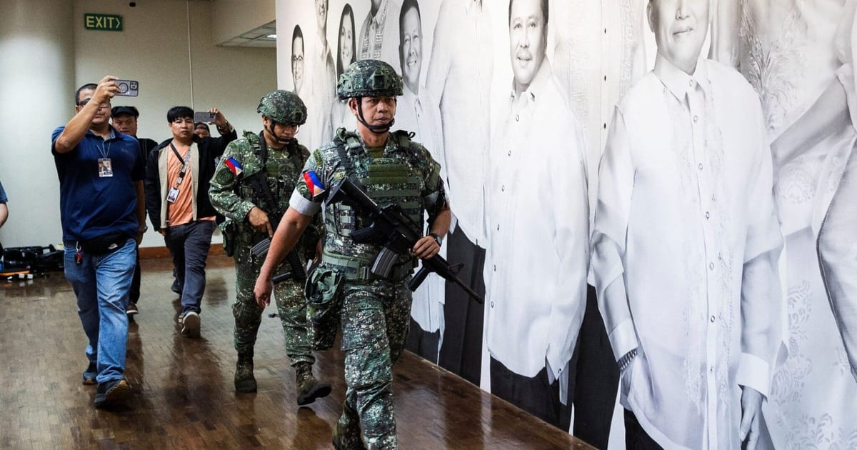 Gunfire rocks Philippine Senate: Suspect held as Senator ‘Bato’ slips away before dawn — report