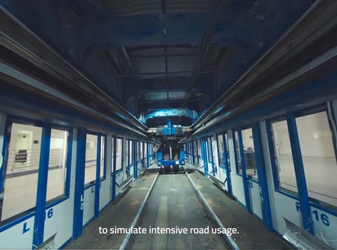 The system is capable of completing 26,000 load cycles within 24 hours, allowing engineers to simulate heavy traffic conditions within a compressed timeframe.