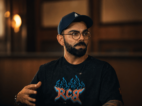 Virat Kohli speaking on RCB podcast