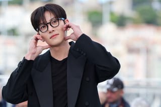 South Korean actor Ji Chang-Wook poses during a photocall of the film "Gun-Che" (Colony) at the 79th edition of the Cannes Film Festival in Cannes, southern France on May 15, 2026.