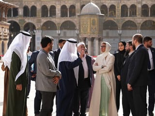 The UAE announcement of restoration of the Umayyad Mosque came during a visit by Noura bint Mohammed Al Kaabi, Minister of State, to the Umayyad Mosque in Damascus, Syria.