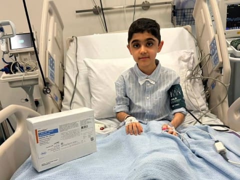 Youssef’s father, Haider Al Waeli, said his son received the injection after undergoing extensive medical examinations, laboratory testing and treatment procedures