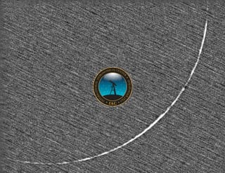 According to the centre, the moon was positioned 7.8 degrees away from the sun at the time of observation and was approximately nine hours old.