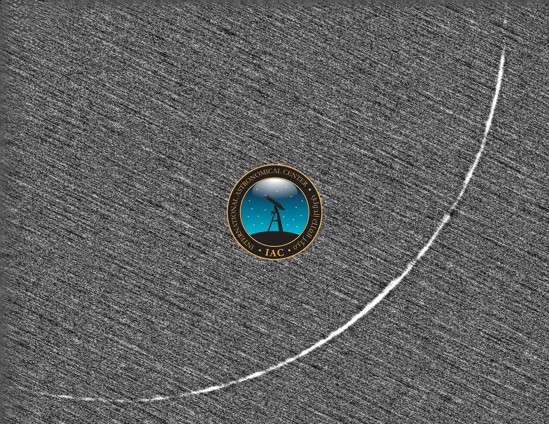 According to the centre, the moon was positioned 7.8 degrees away from the sun at the time of observation and was approximately nine hours old.